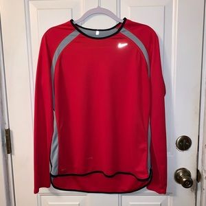 Nike long sleeve running shirt